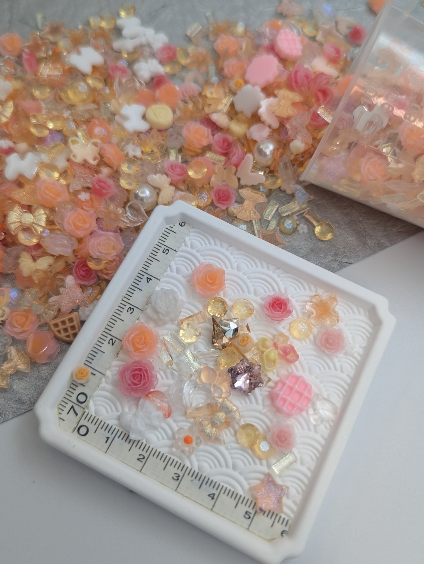 Orange Bloosom Art Mix ~ 200 Pieces