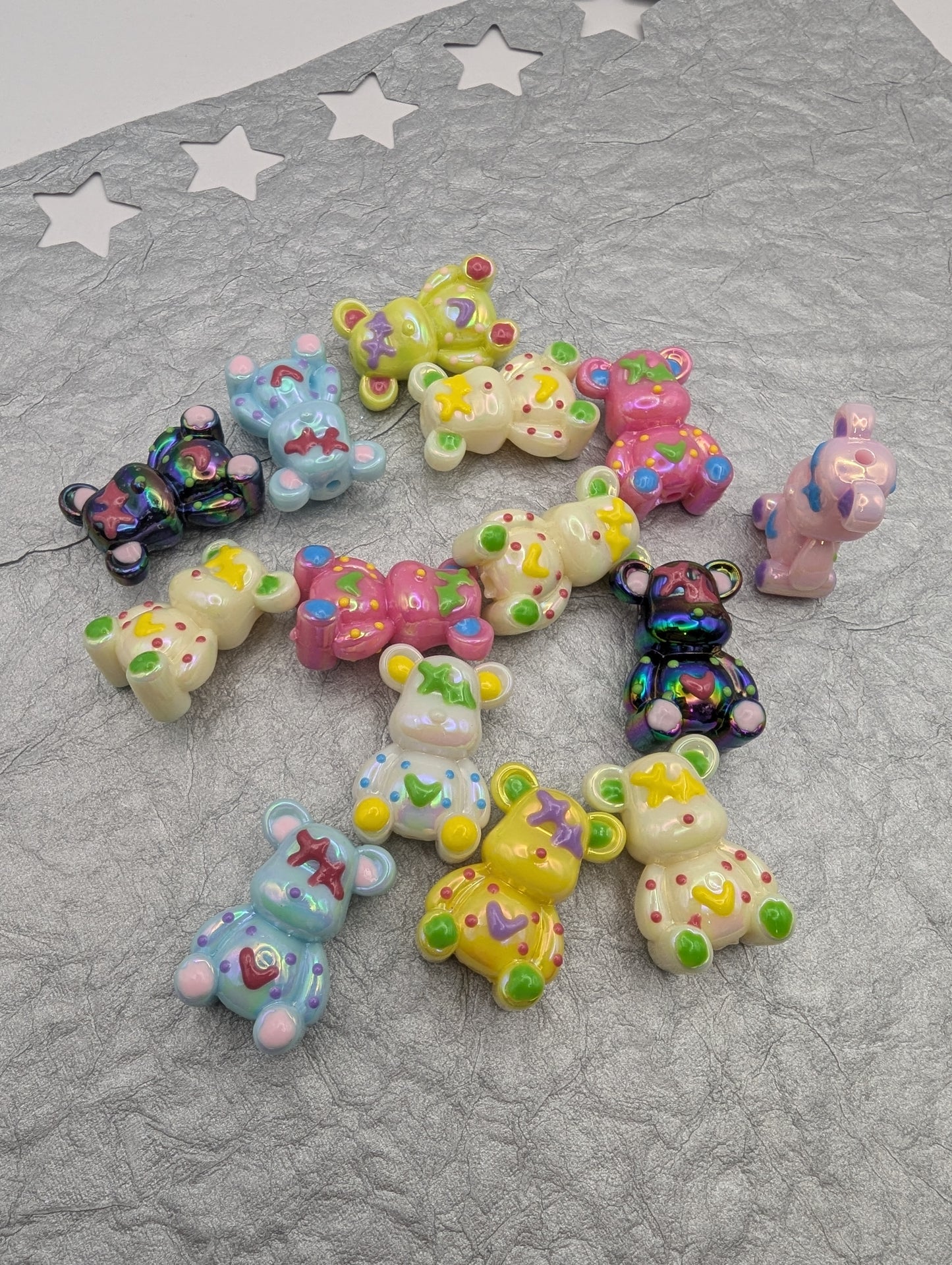 Graffiti Bear Beads