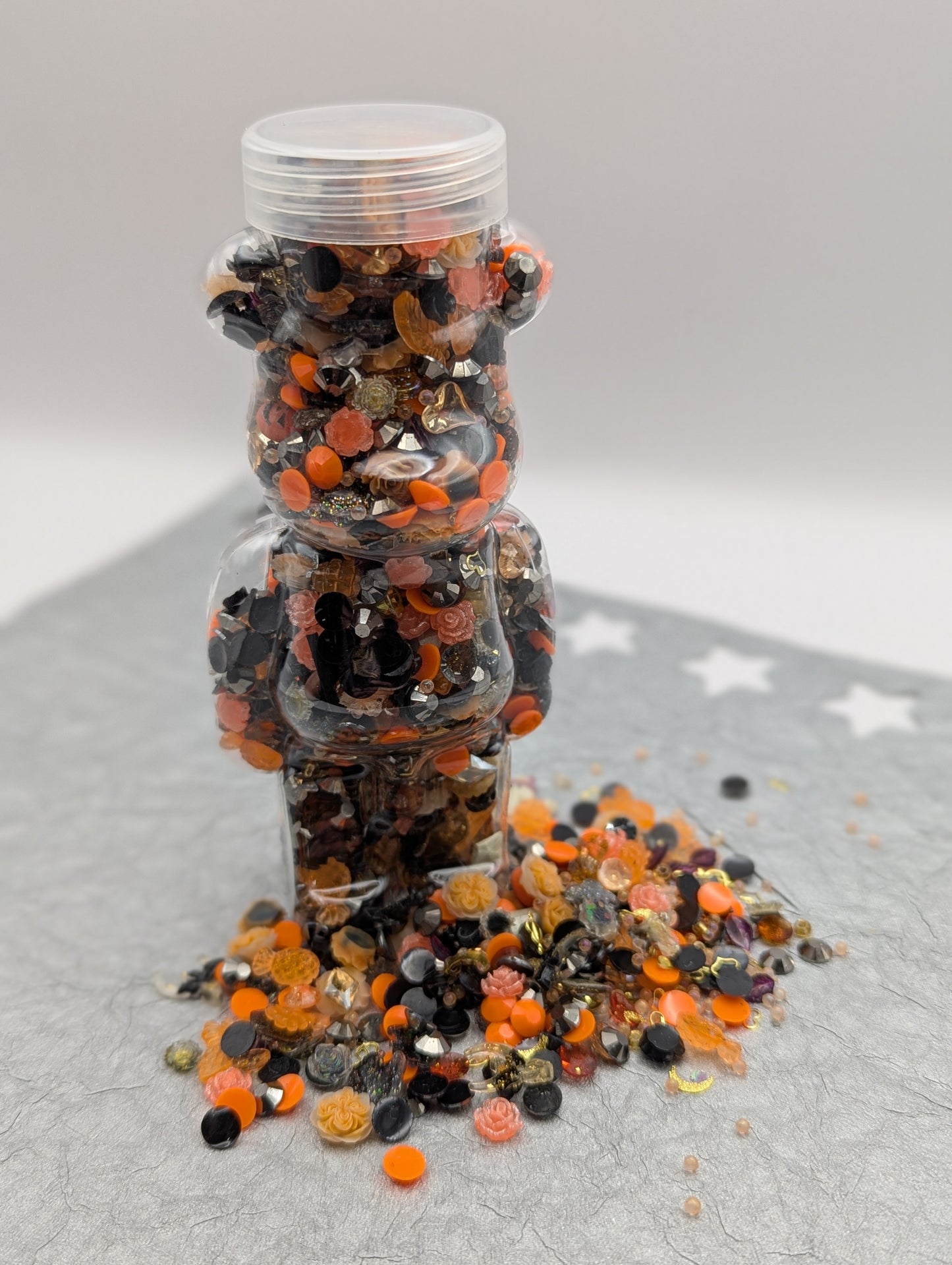 Halloween Embellishment Mix – Spooky & Sparkly ~200 pcs