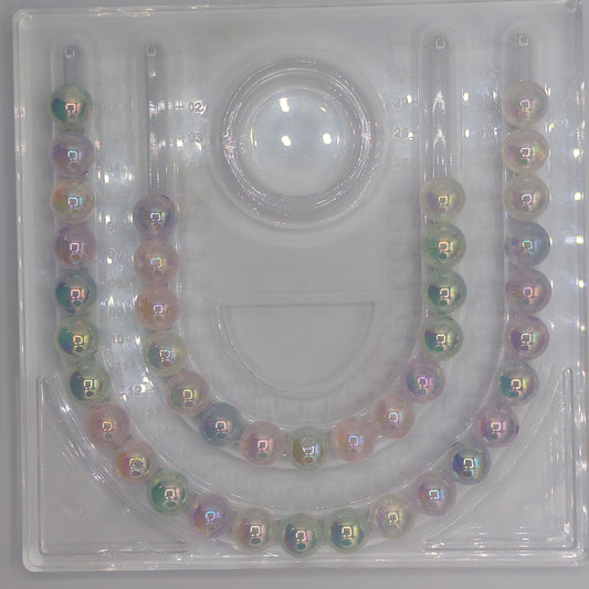 16 mm Iridescent Shimmer Luminous Bead, 10pcs