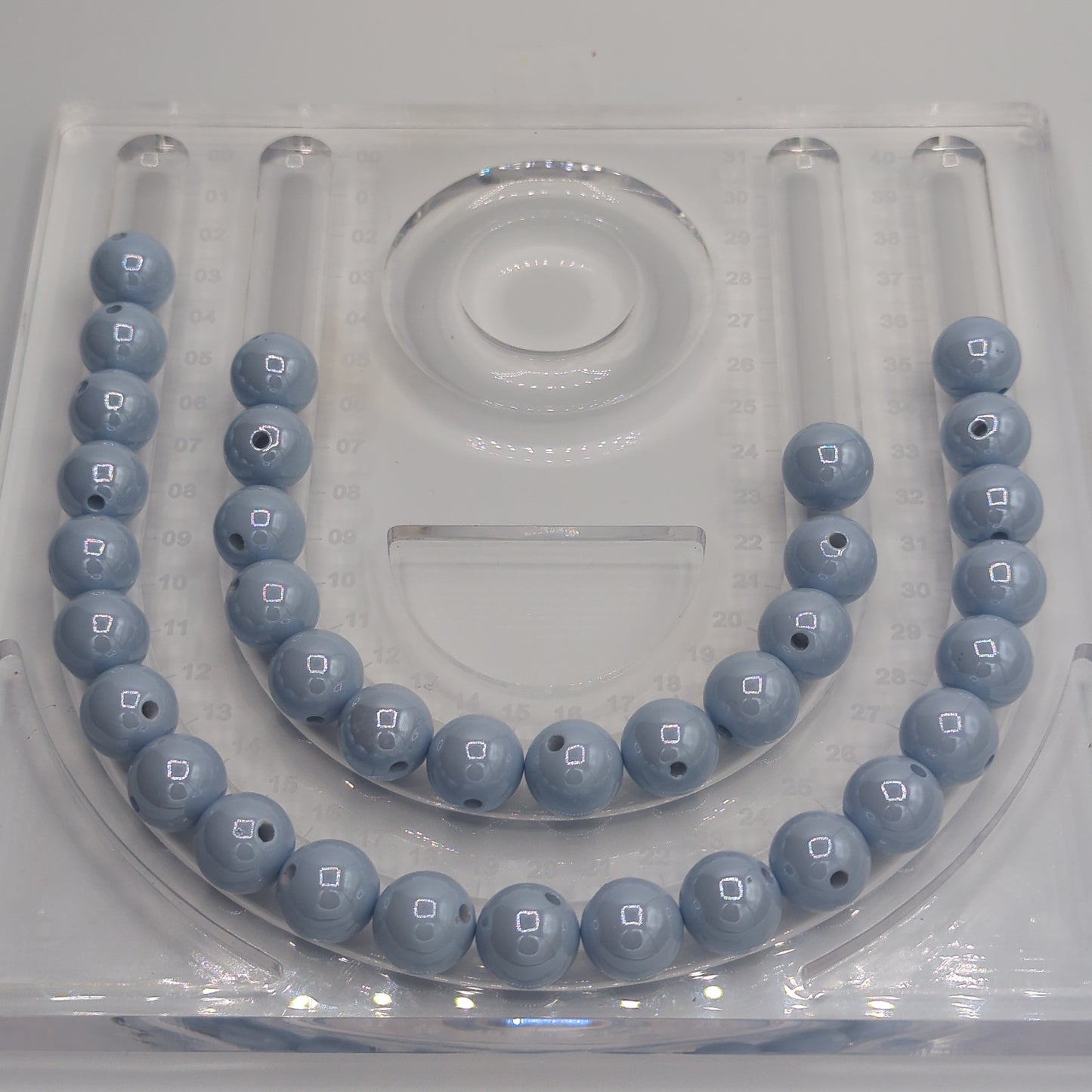 Glossy Round Beads - ~16mm, 10pcs