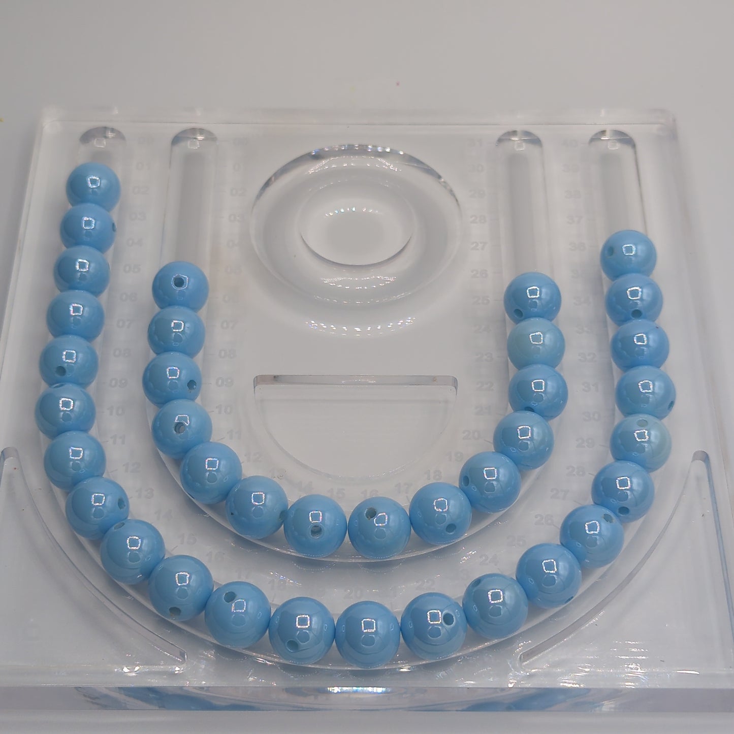 Glossy Round Beads - ~16mm, 10pcs
