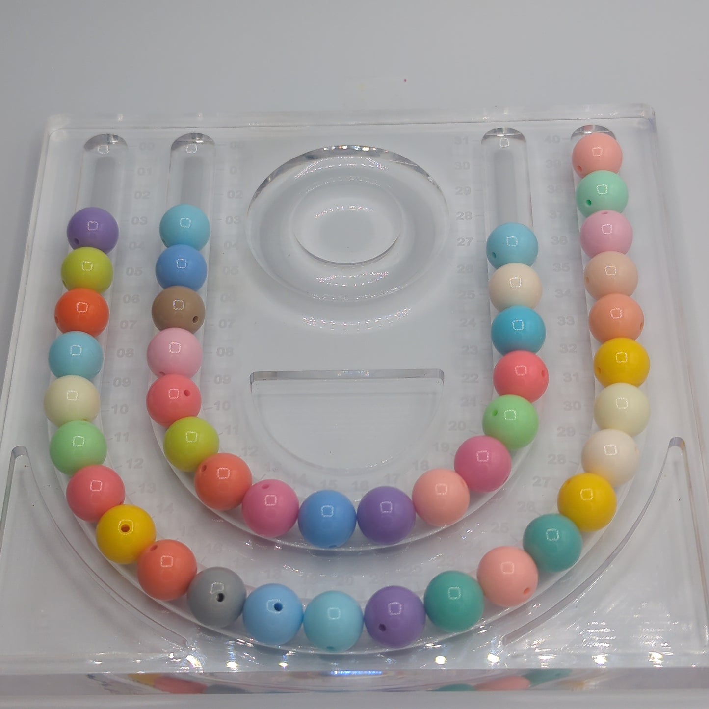 Satin Beads ~16mm, 10pcs
