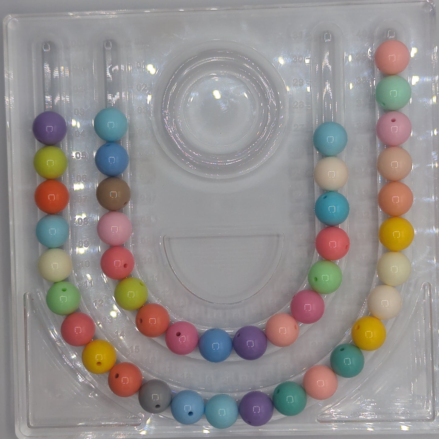Satin Beads ~16mm, 10pcs
