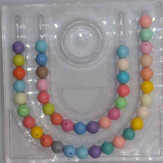 Satin Beads ~16mm, 10pcs