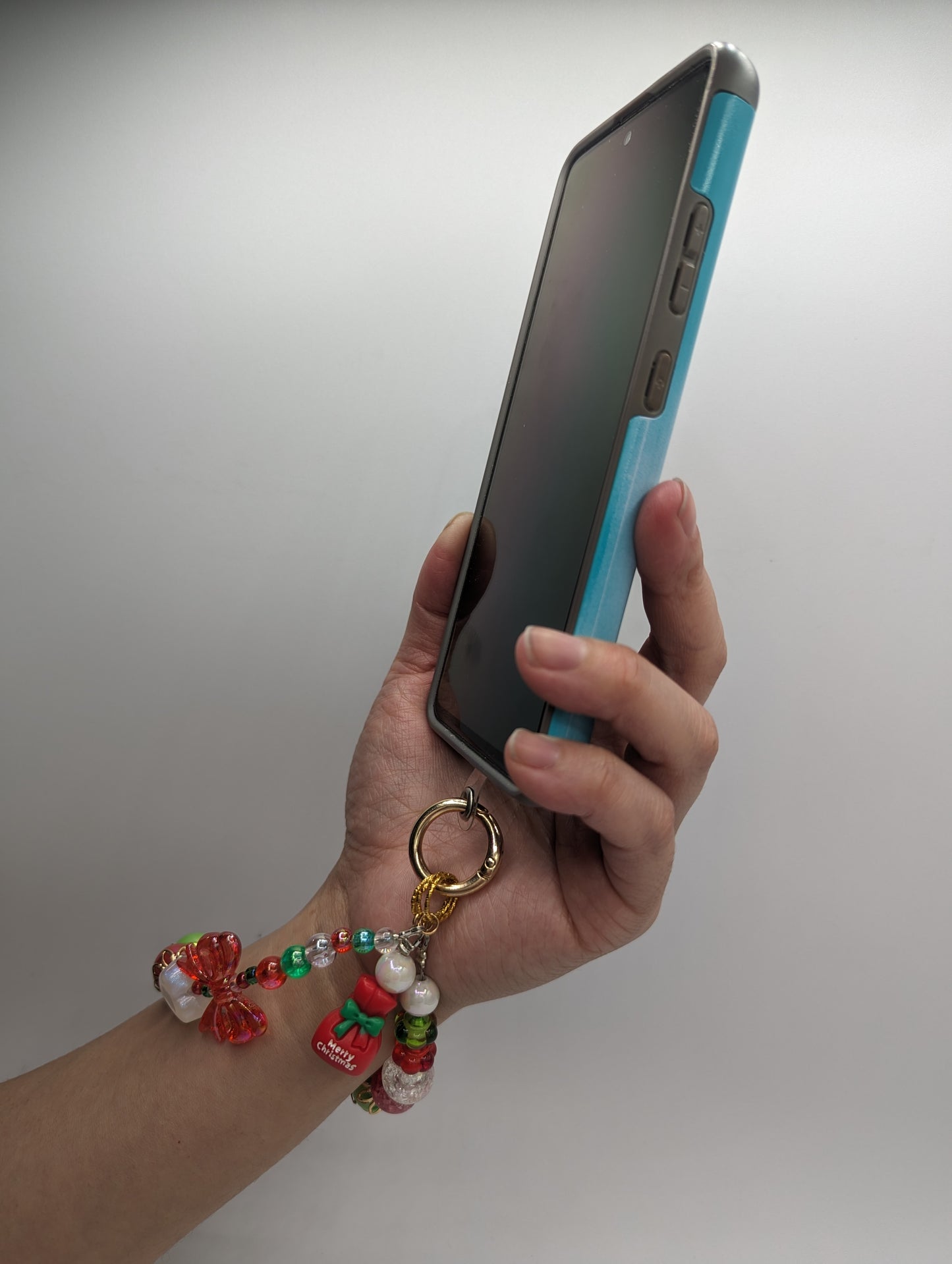 Holiday Edition - Handmade bead lanyard/key chain