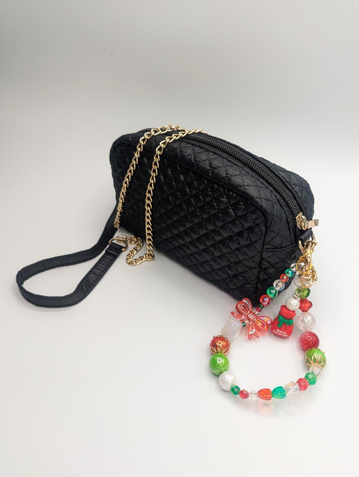 Holiday Edition - Handmade bead lanyard/key chain