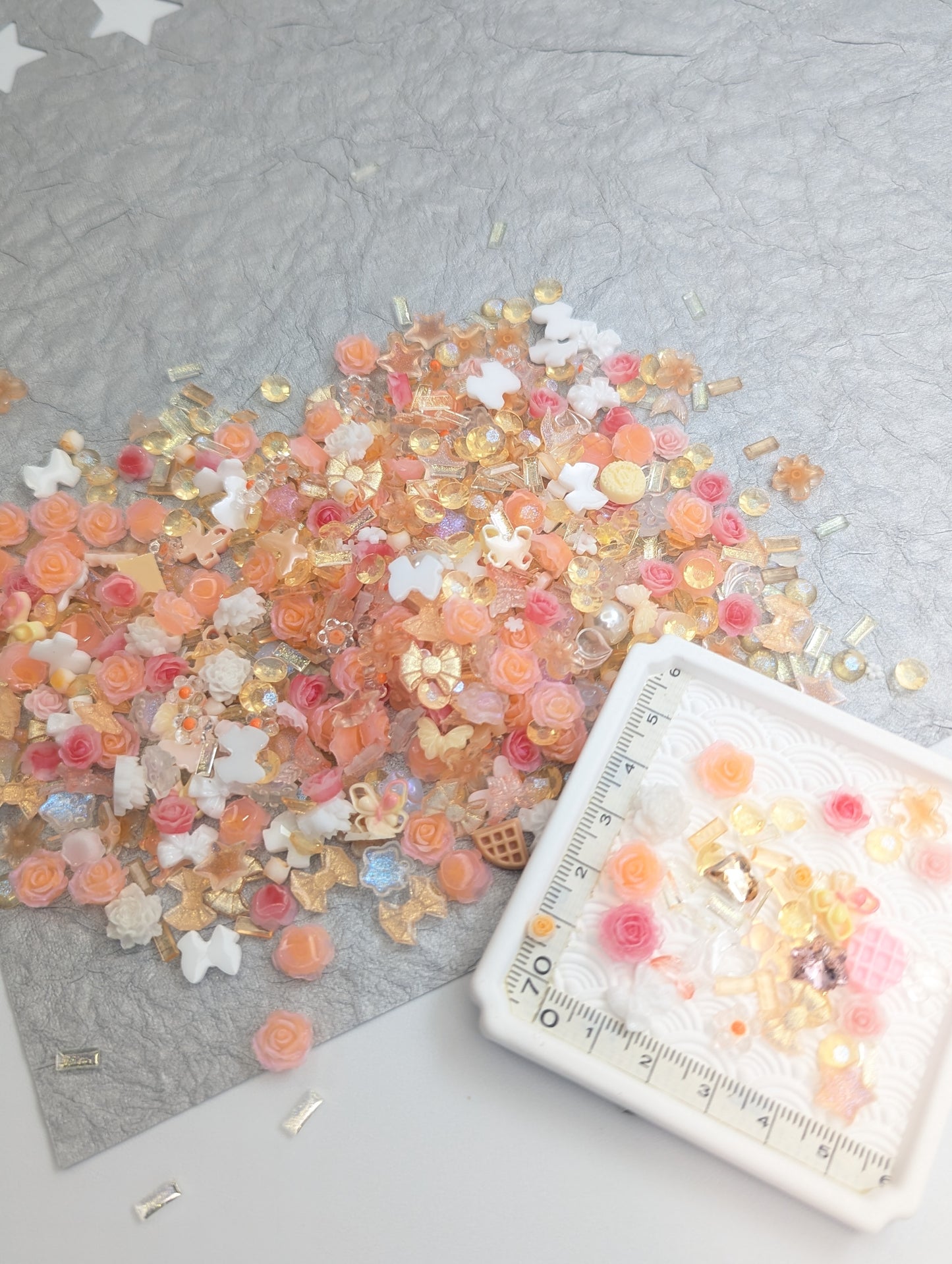 Orange Bloosom Art Mix ~ 200 Pieces