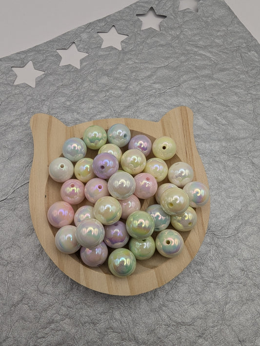 14mm Irrdiscent Beads