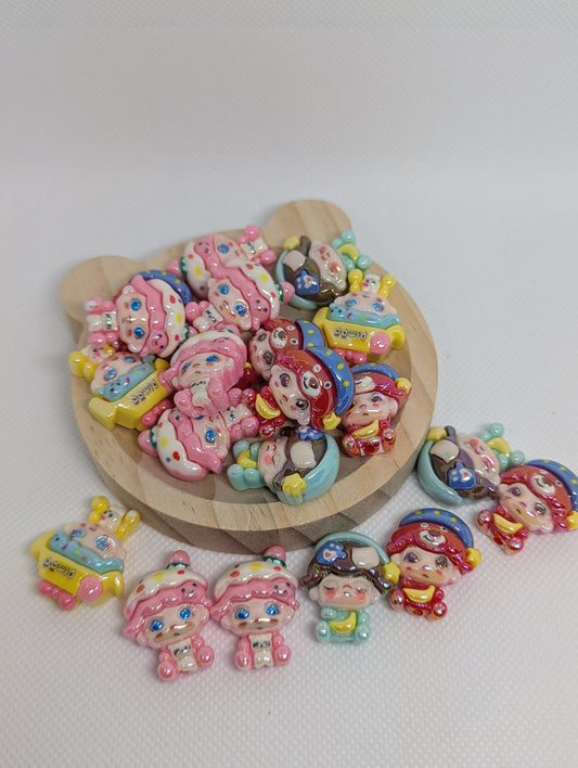 Baby girl Beads - 4pcs