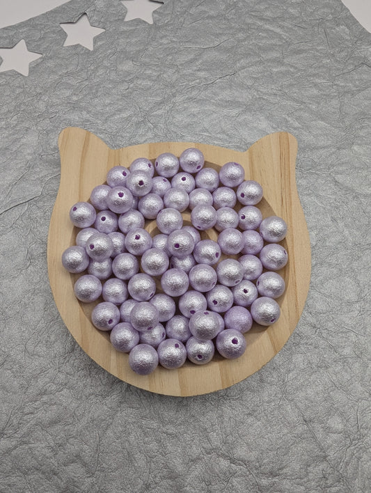 10mm Crinkled Beads, 15 Pcs