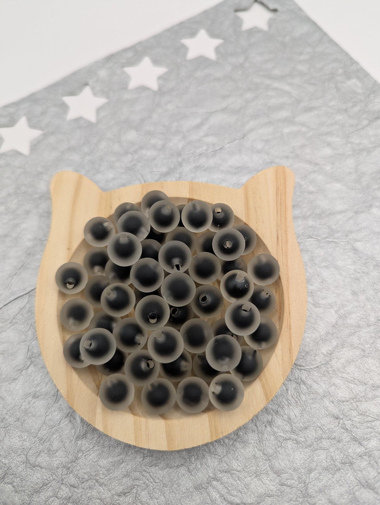 12mm Matte Beads, 20 Pcs